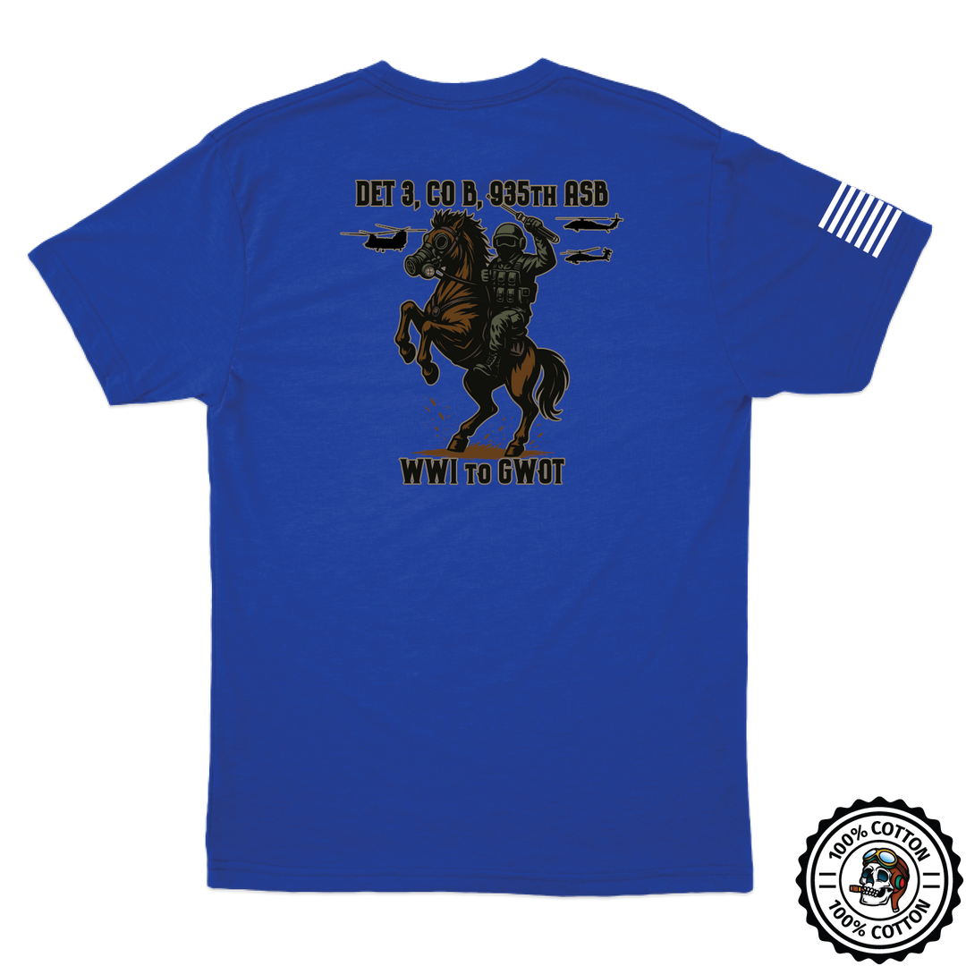 Det 3, B Co, 935th ASB w/ Flag T-Shirts