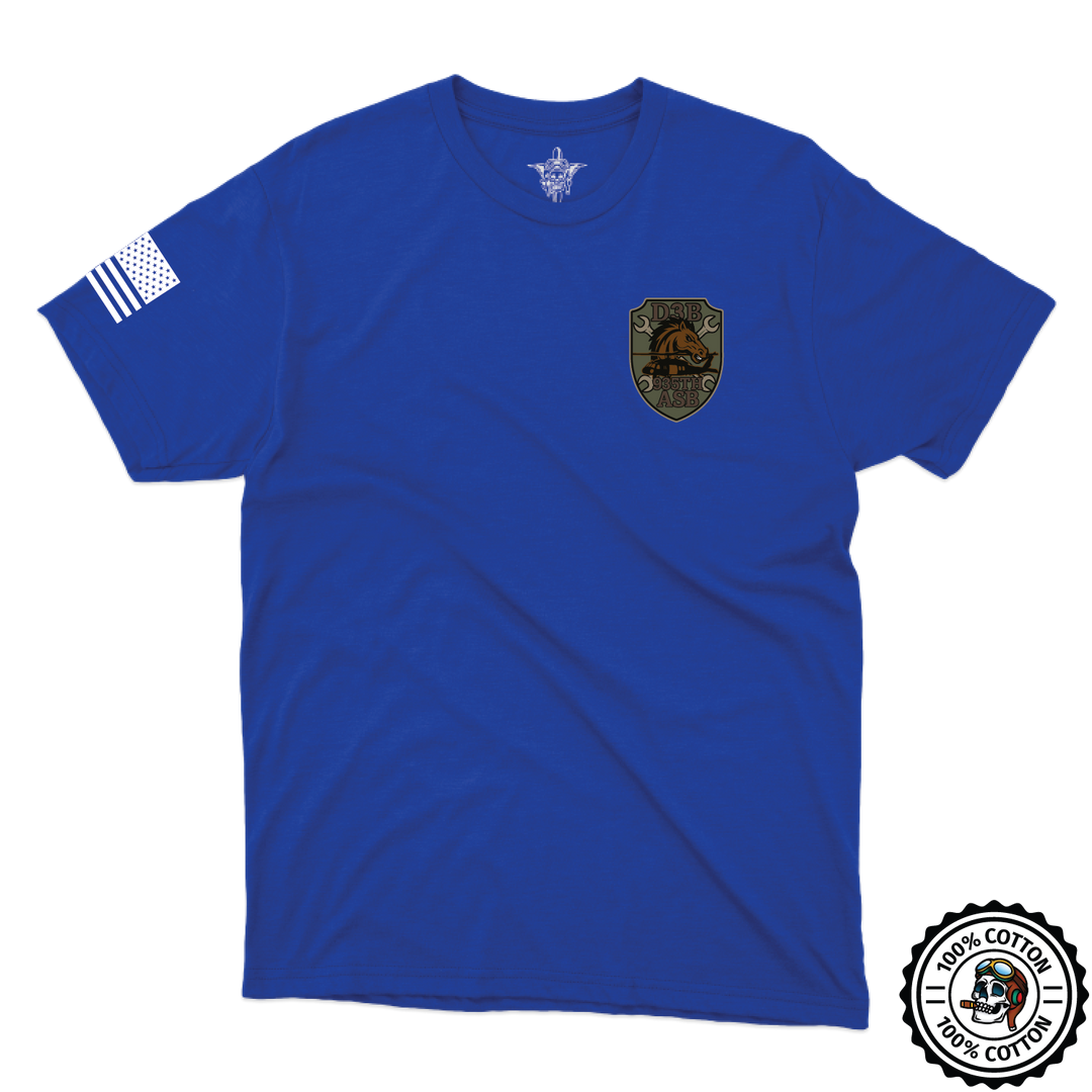 Det 3, B Co, 935th ASB w/ Flag T-Shirts