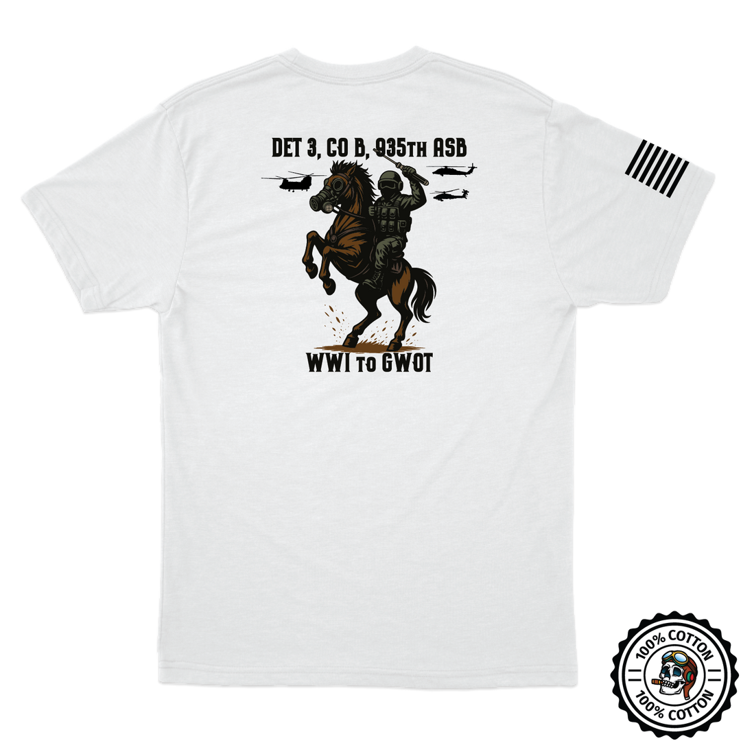 Det 3, B Co, 935th ASB w/ Flag T-Shirts