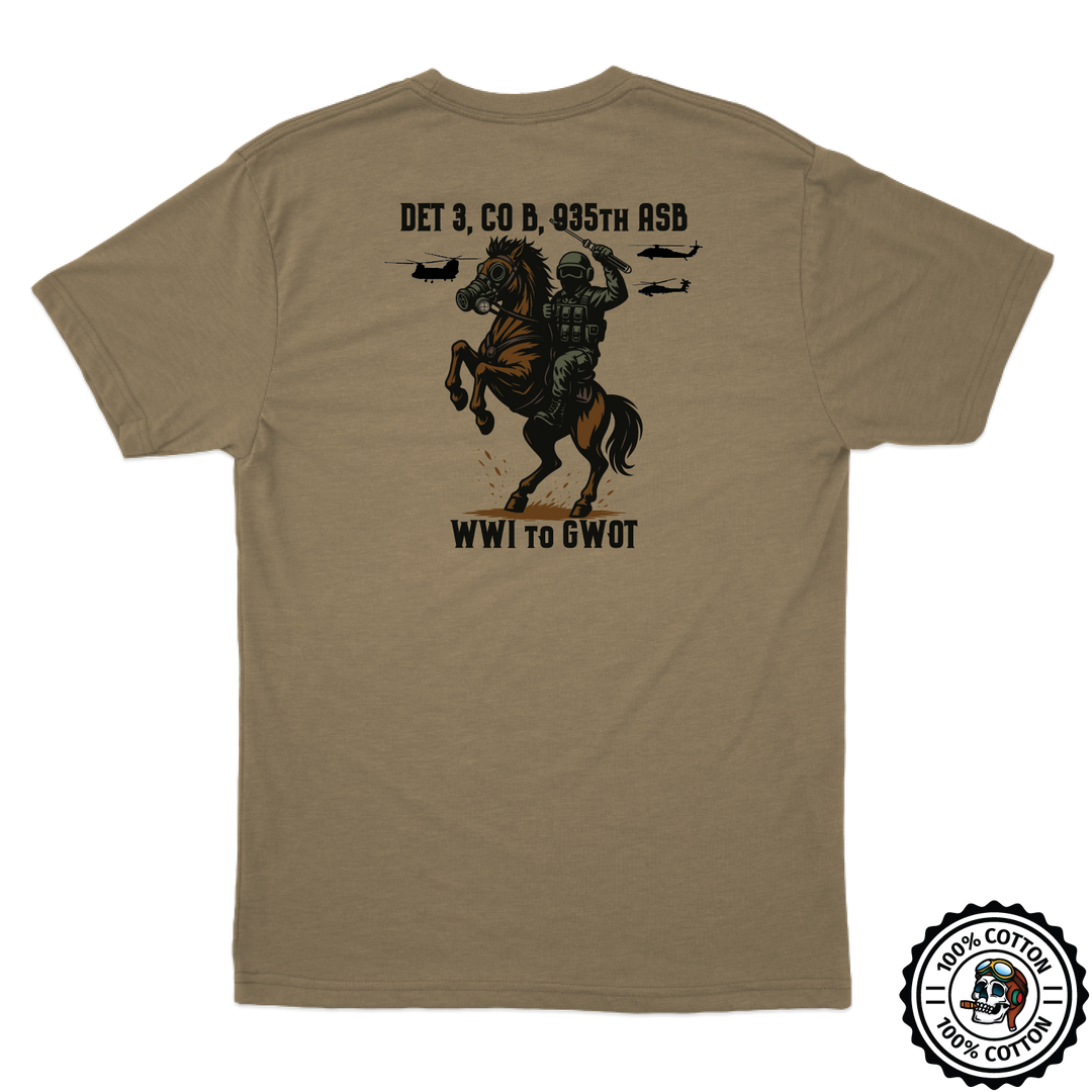 Det 3, B Co, 935th ASB Tan 499 T-Shirt