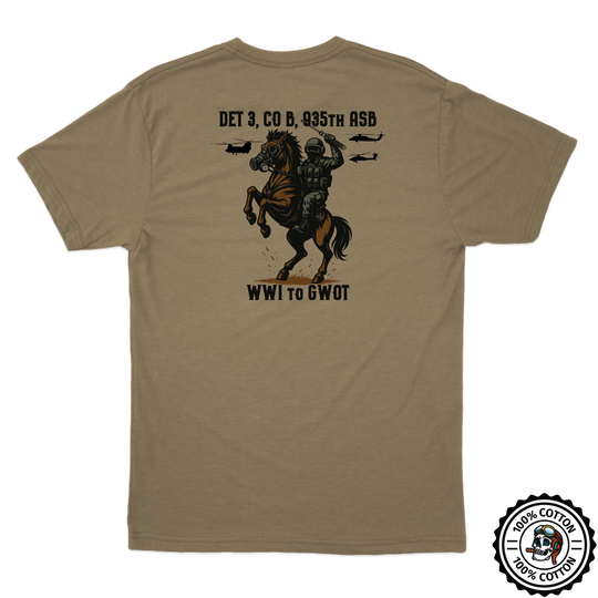 Det 3, B Co, 935th ASB Tan 499 T-Shirt