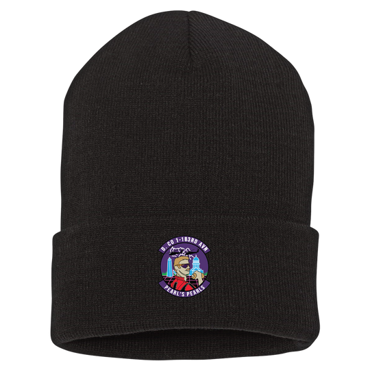 D Co, 1-183rd AHB Pearl's Pearls Beanies