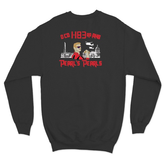 D Co, 1-183rd AHB Pearl's Pearls Crewneck Sweatshirt