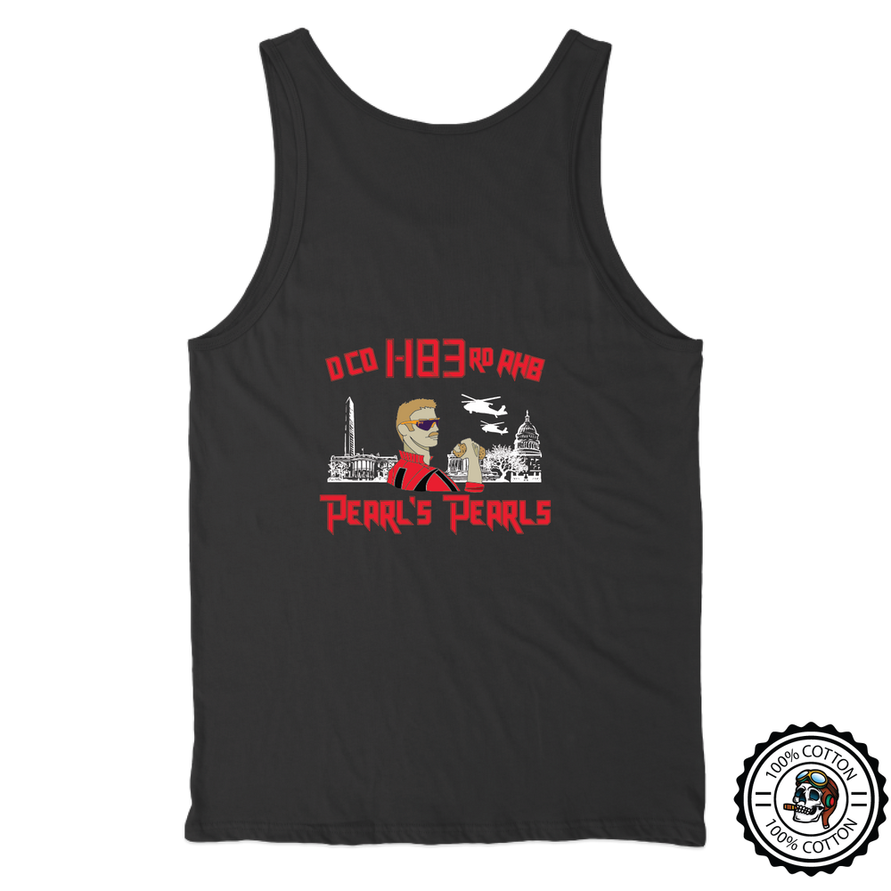 D Co, 1-183rd AHB Pearl's Pearls Tank Tops