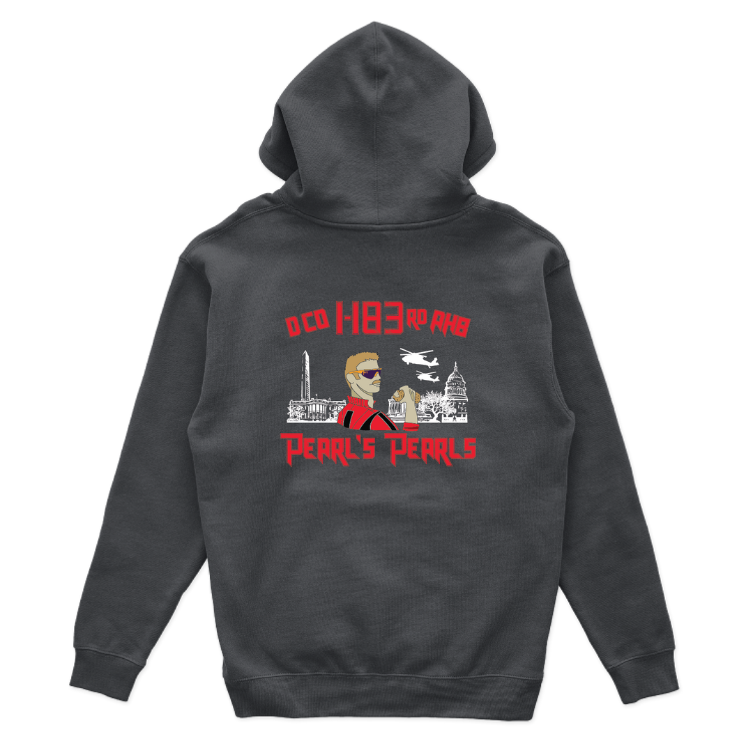 D Co, 1-183rd AHB Pearl's Pearls Hoodies