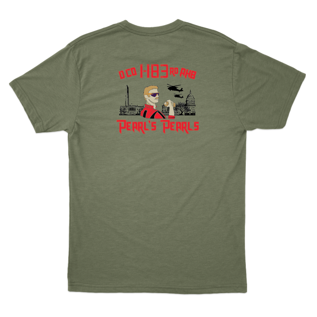 D Co, 1-183rd AHB Pearl's Pearls T-Shirts