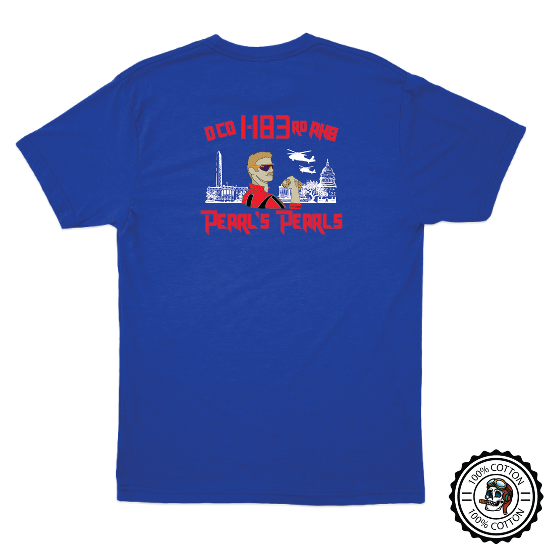 D Co, 1-183rd AHB Pearl's Pearls T-Shirts