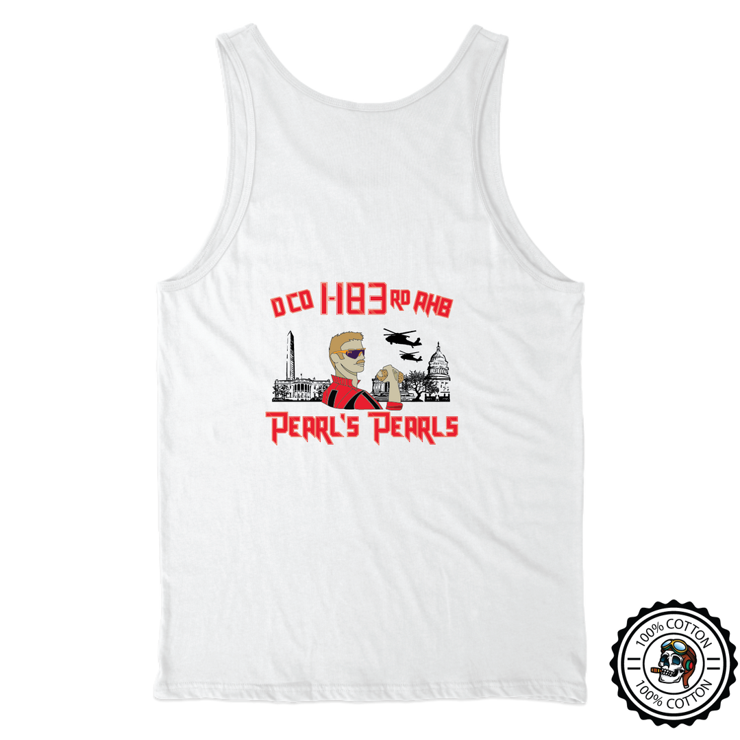 D Co, 1-183rd AHB Pearl's Pearls Tank Tops