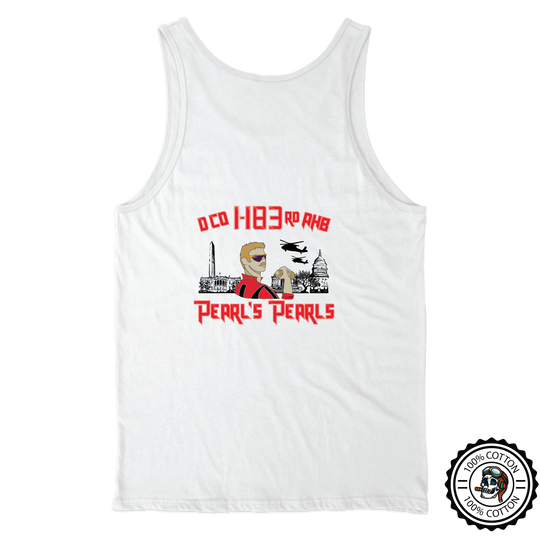 D Co, 1-183rd AHB Pearl's Pearls Tank Tops