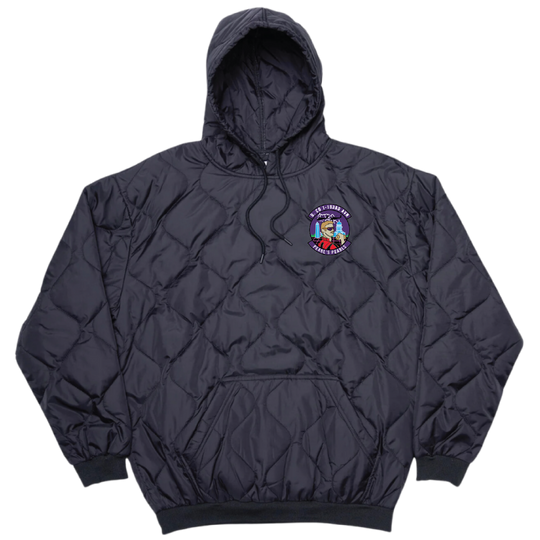 D Co, 1-183rd AHB Pearl's Pearls Field Hoodie Embroidery