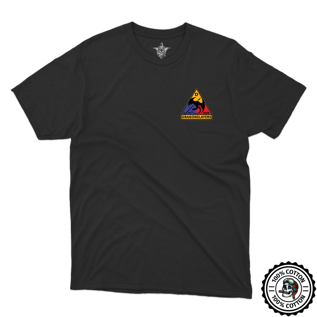 D Co, 2-501 GSAB "Dragon Slayers" T-Shirts