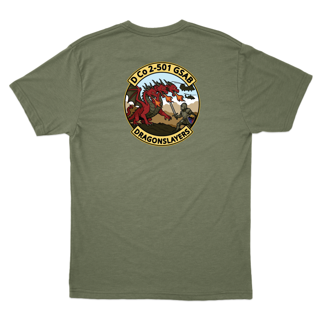 D Co, 2-501 GSAB "Dragon Slayers" T-Shirts