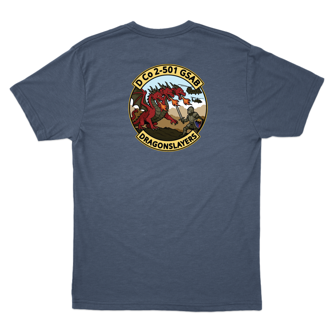 D Co, 2-501 GSAB "Dragon Slayers" T-Shirts