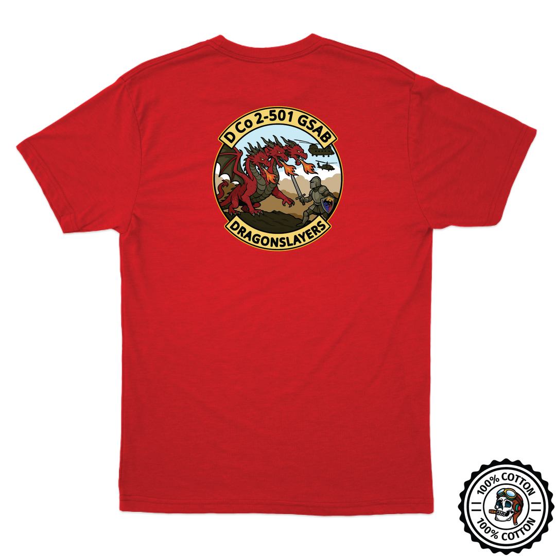 D Co, 2-501 GSAB "Dragon Slayers" T-Shirts