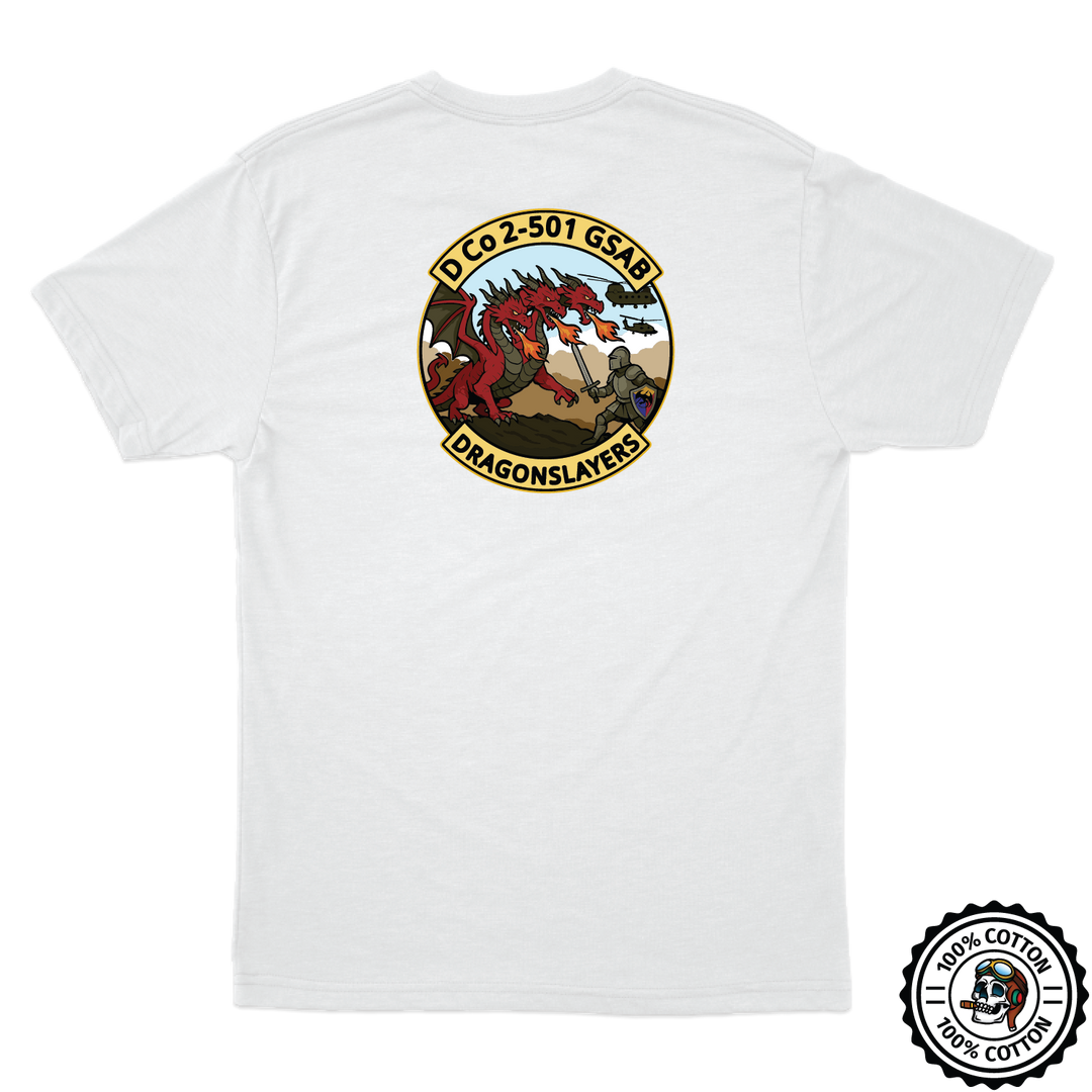 D Co, 2-501 GSAB "Dragon Slayers" T-Shirts