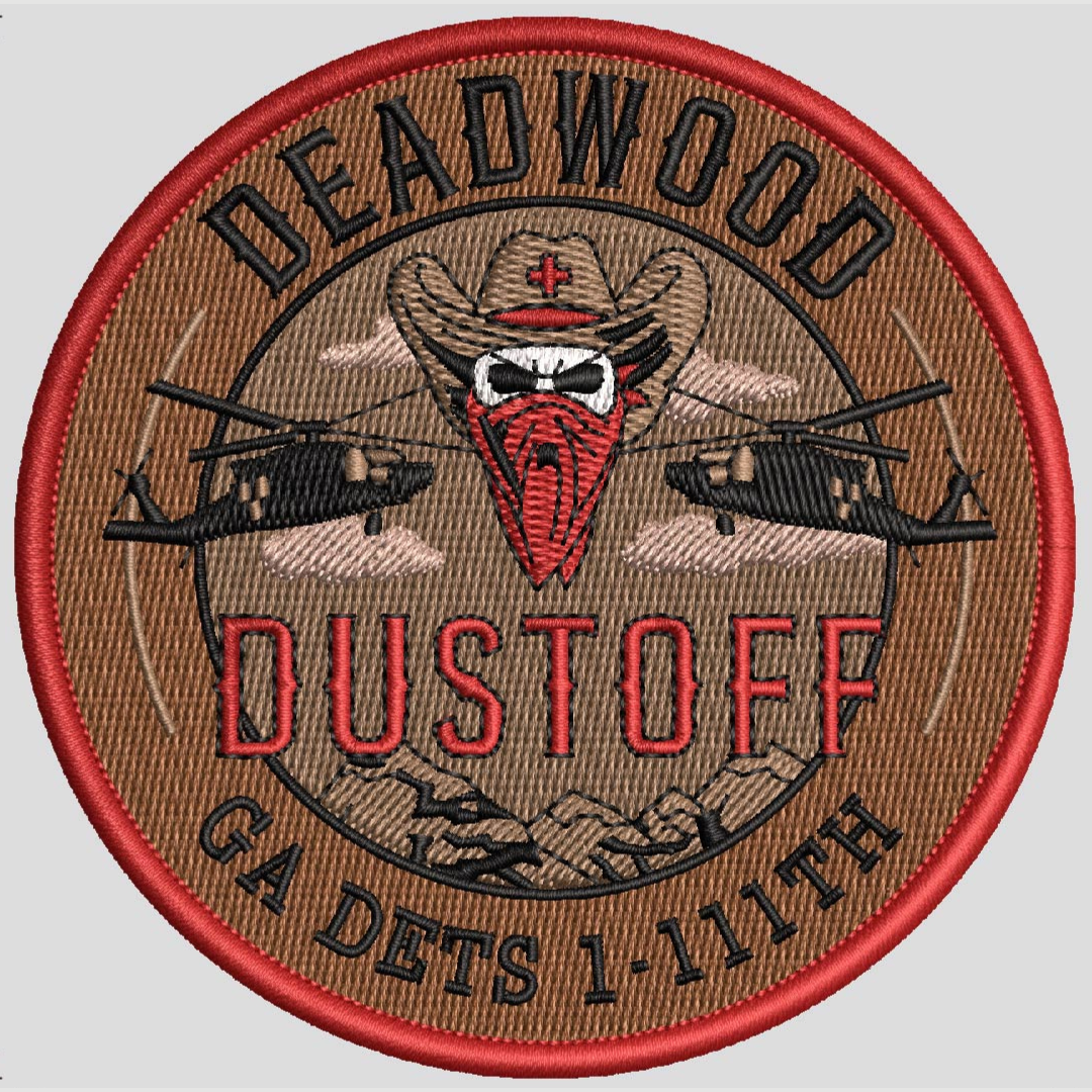C Co, 1-111 AVN "Deadwood Dustoff" Patch