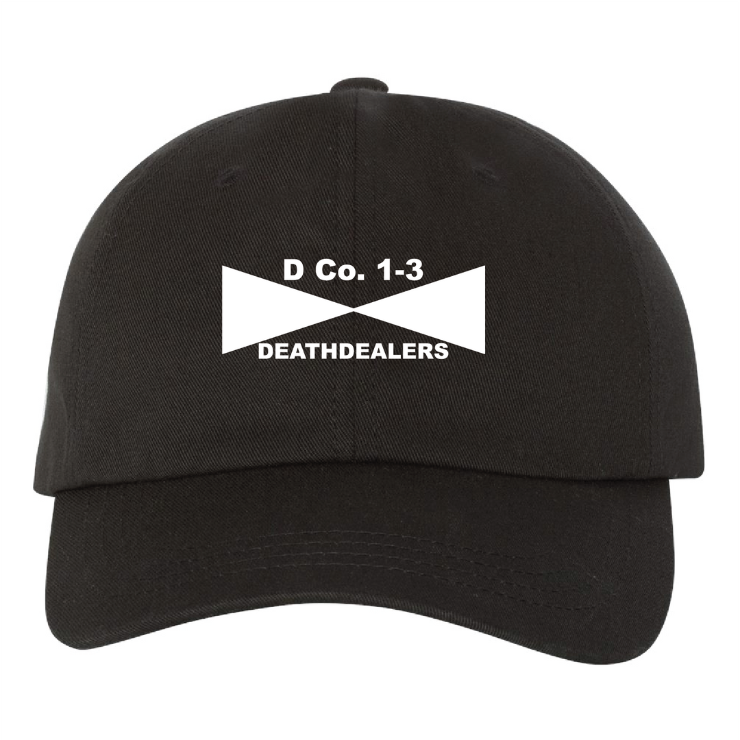 D Co, 1-3 AB "Death Dealers" Embroidered Hats