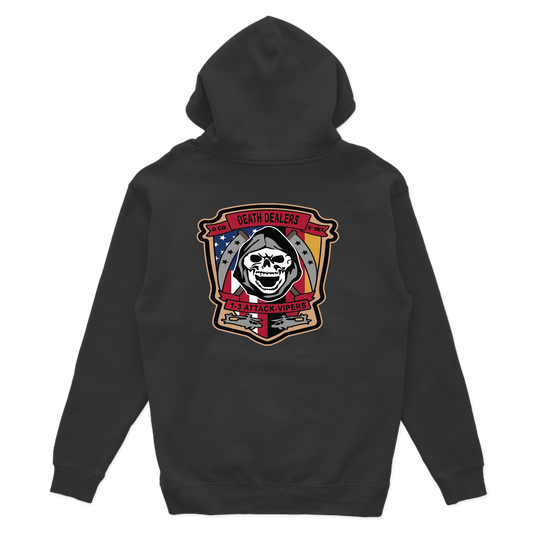 D Co, 1-3 AB "Death Dealers" V3 Hoodies