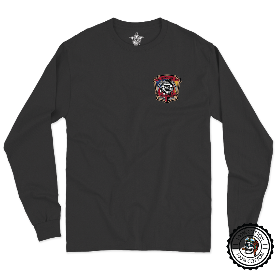D Co, 1-3 AB "Death Dealers" V2 Long Sleeve T-Shirt