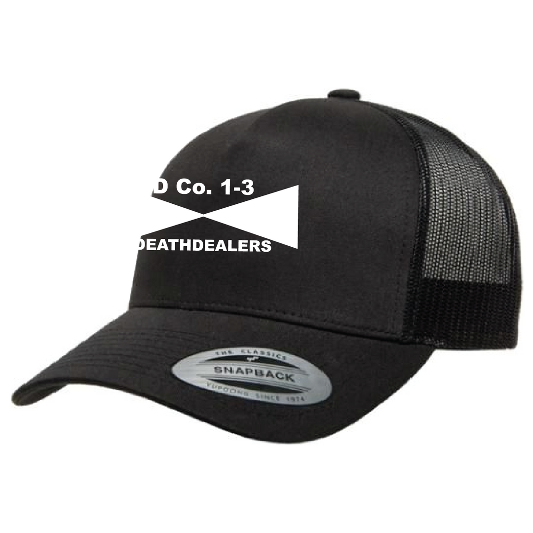 D Co, 1-3 AB "Death Dealers" Embroidered Hats