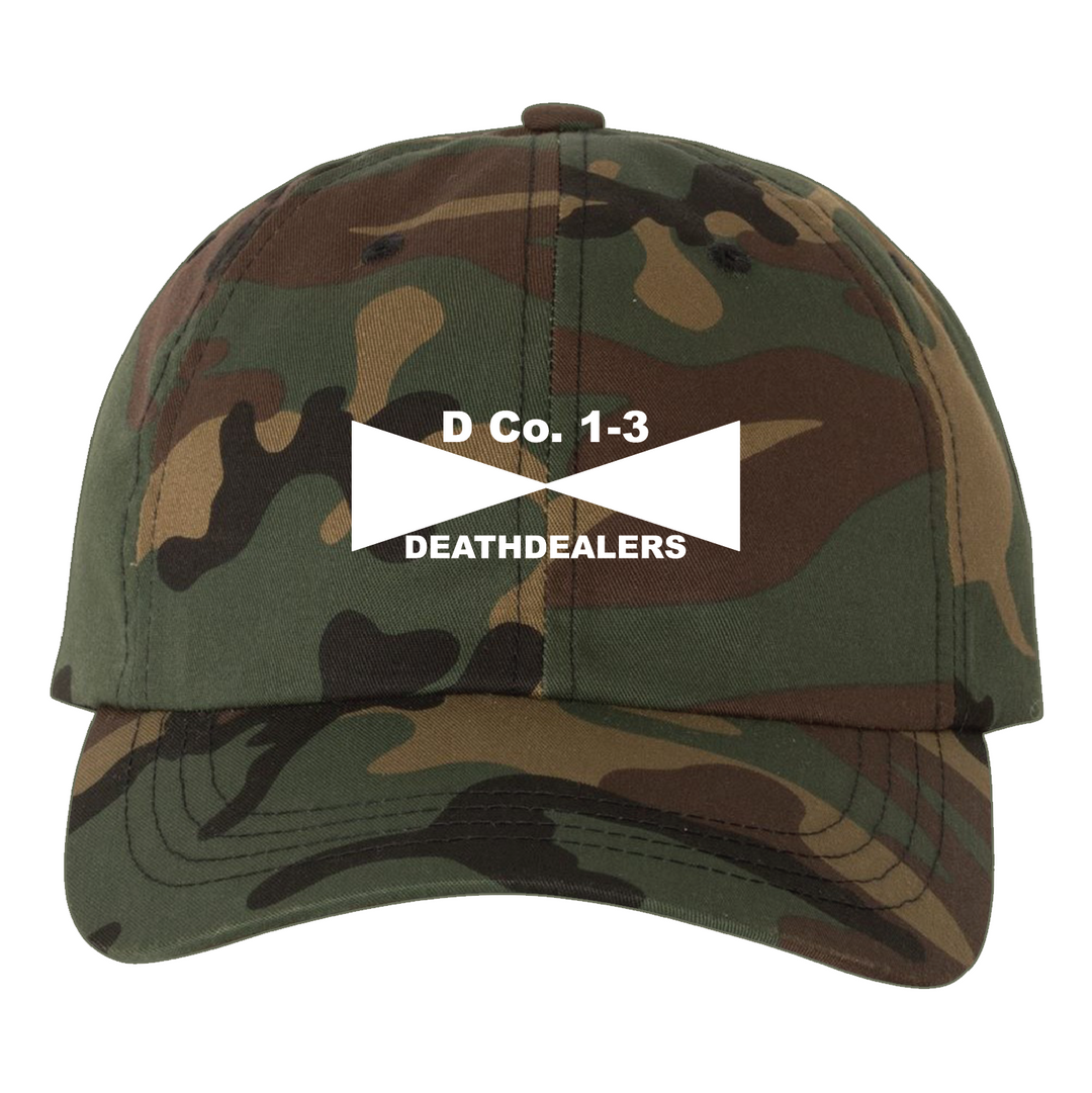 D Co, 1-3 AB "Death Dealers" Embroidered Hats