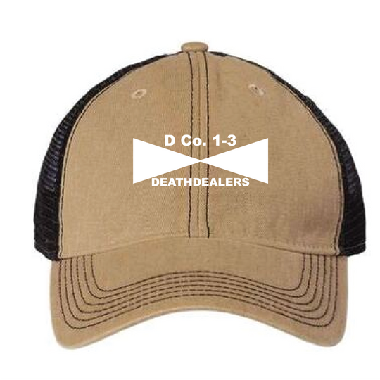 D Co, 1-3 AB "Death Dealers" Embroidered Hats