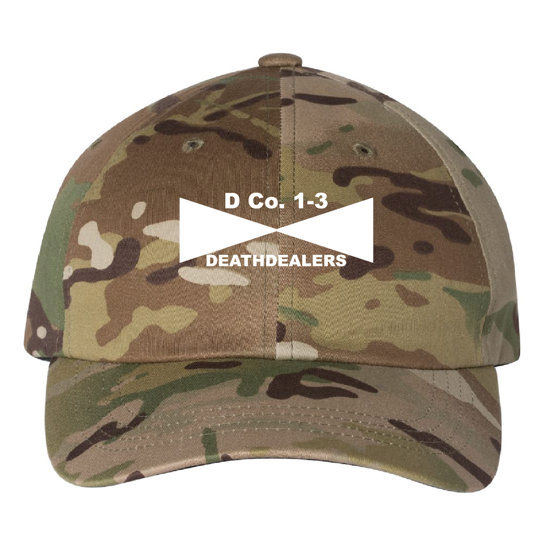D Co, 1-3 AB "Death Dealers" Embroidered Hats