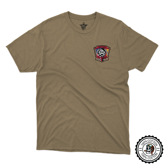 D Co, 1-3 AB "Death Dealers" Tan 499 T-Shirt
