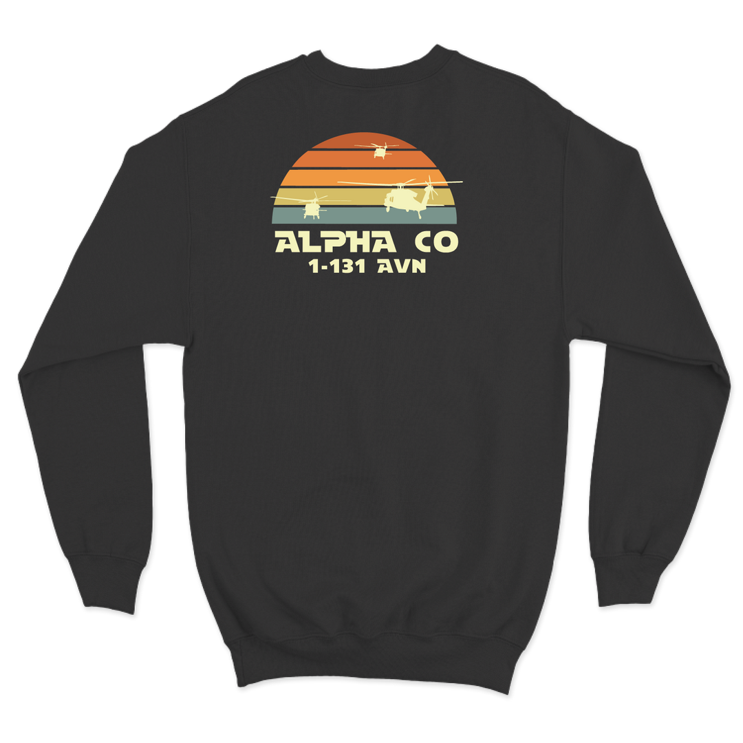 A Co, 1-131 AHB "Death's Angels" V2 Crewneck Sweatshirt
