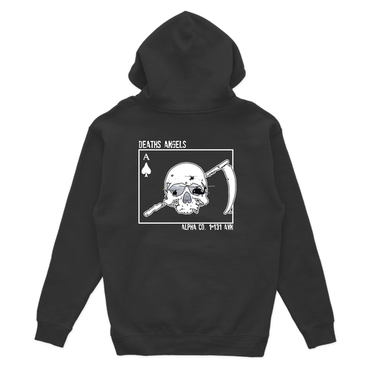 A Co, 1-131 AHB "Death's Angels" V1 Hoodies
