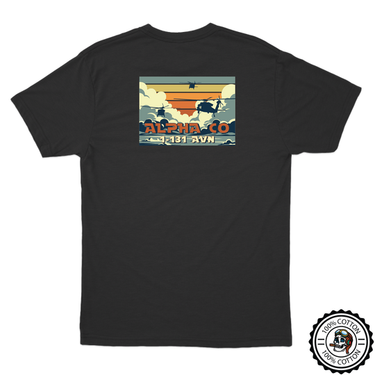 A Co, 1-131 AHB "Death's Angels" V3 T-Shirts