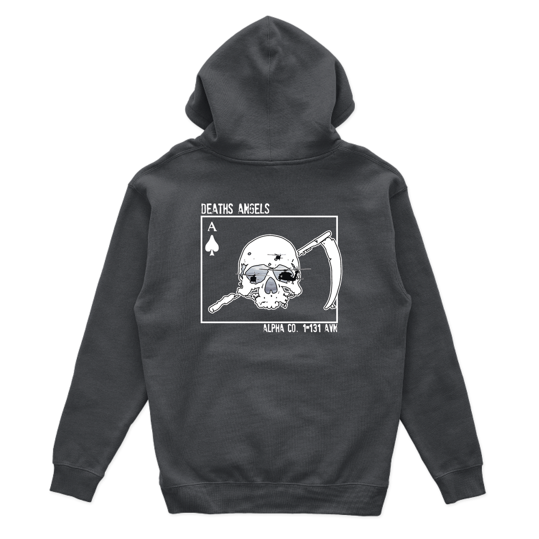 A Co, 1-131 AHB "Death's Angels" V1 Hoodies