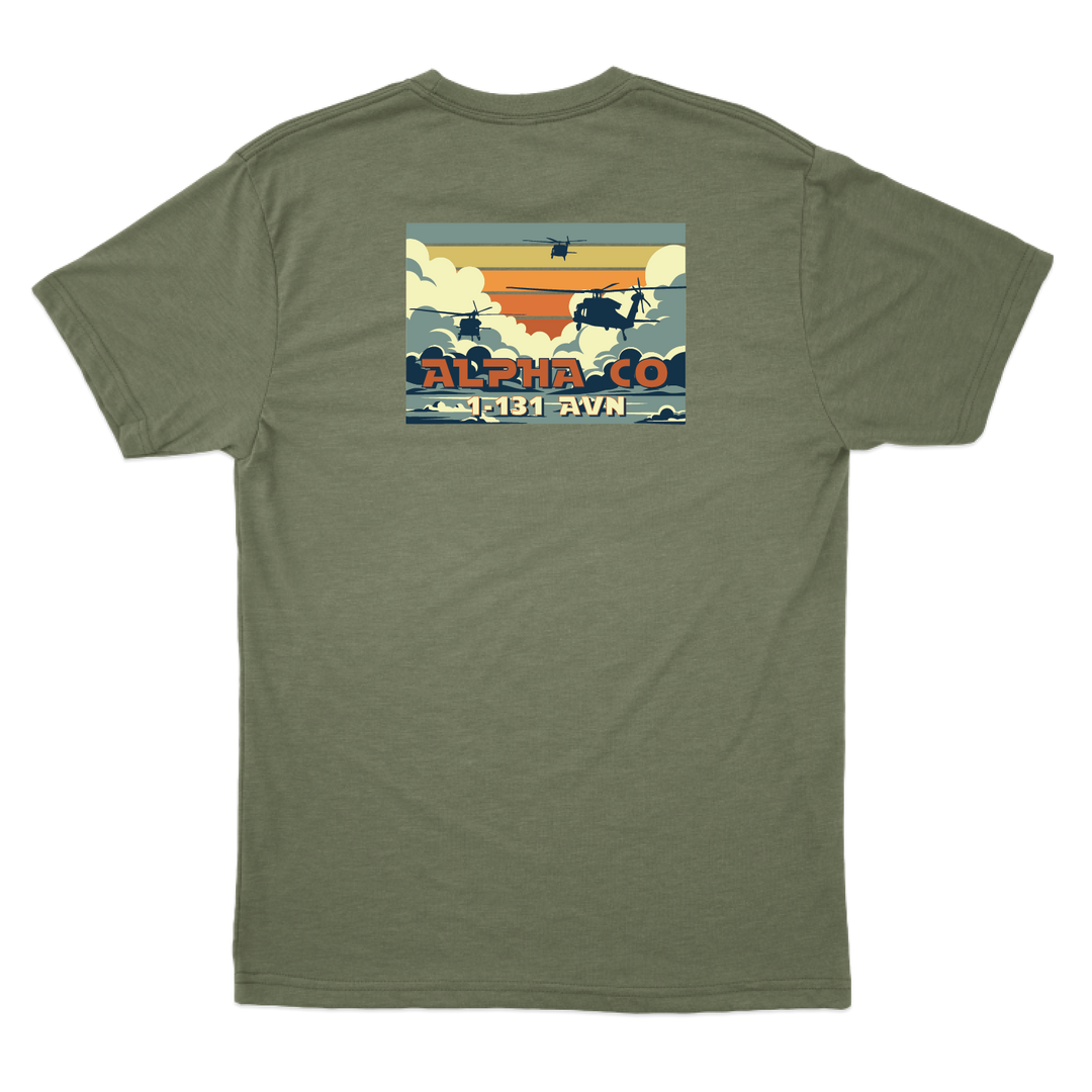 A Co, 1-131 AHB "Death's Angels" V3 T-Shirts