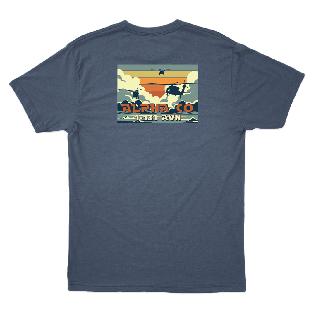 A Co, 1-131 AHB "Death's Angels" V3 T-Shirts