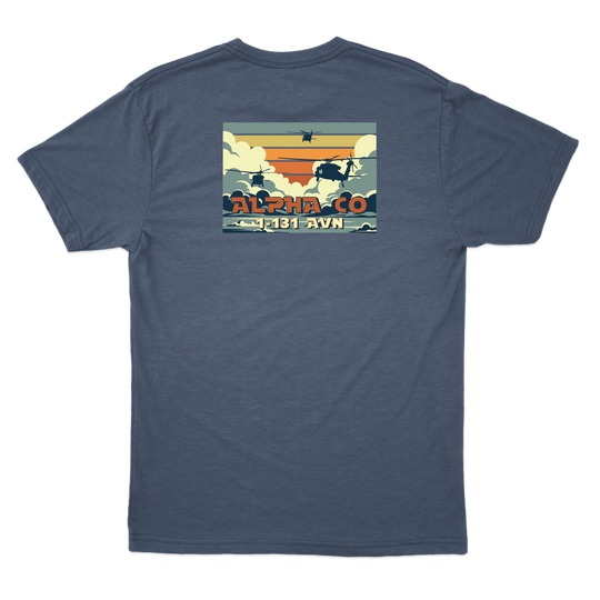 A Co, 1-131 AHB "Death's Angels" V3 T-Shirts