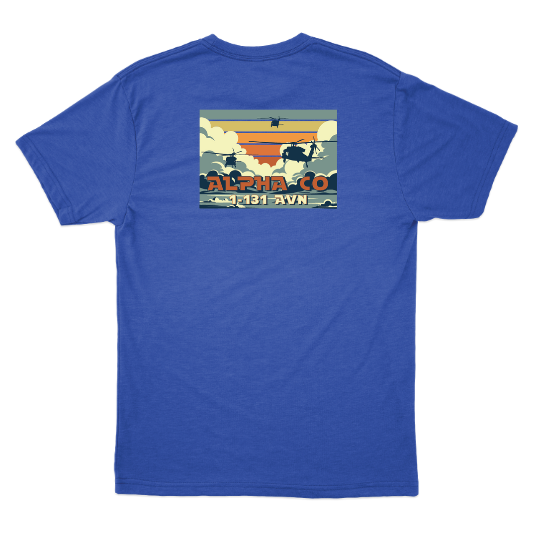 A Co, 1-131 AHB "Death's Angels" V3 T-Shirts
