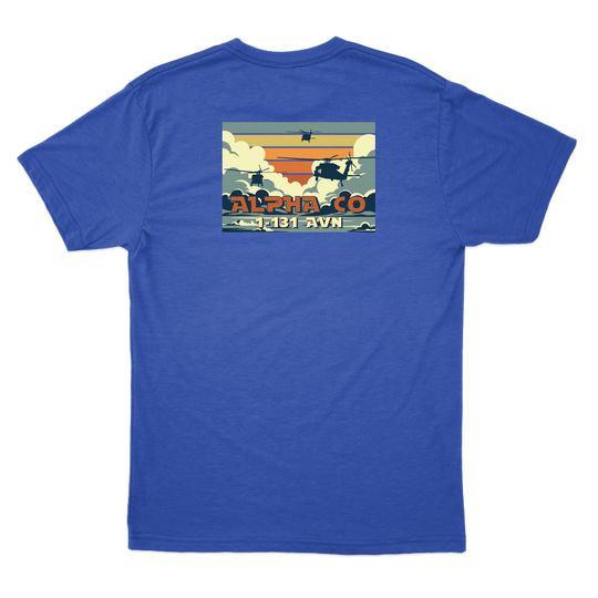 A Co, 1-131 AHB "Death's Angels" V3 T-Shirts