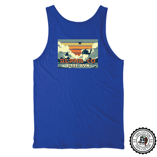 A Co, 1-131 AHB "Death's Angels" V3 Tank Tops