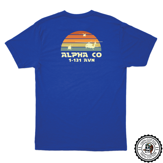 A Co, 1-131 AHB "Death's Angels" V2 T-Shirts