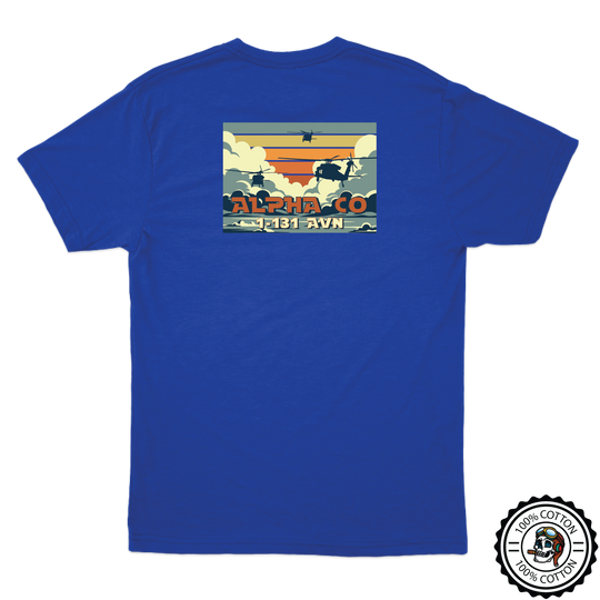 A Co, 1-131 AHB "Death's Angels" V3 T-Shirts