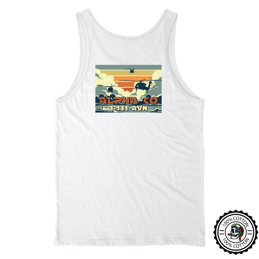 A Co, 1-131 AHB "Death's Angels" V3 Tank Tops