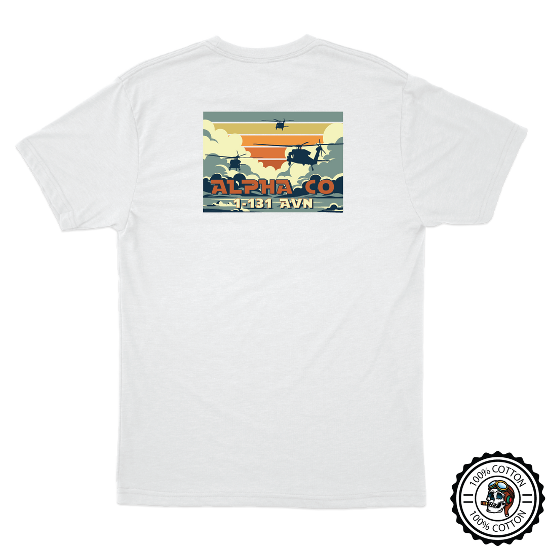 A Co, 1-131 AHB "Death's Angels" V3 T-Shirts
