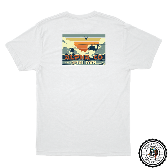 A Co, 1-131 AHB "Death's Angels" V3 T-Shirts