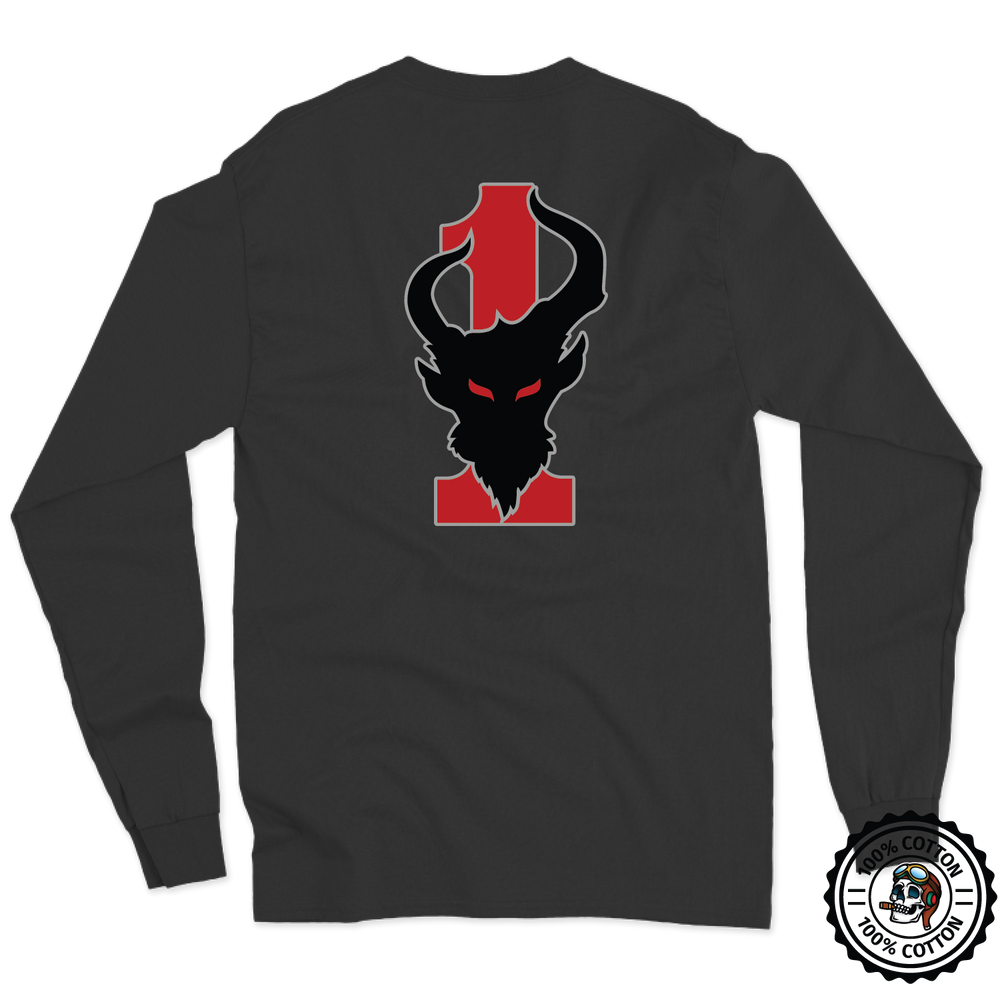 1st Combat Aviation Brigade "Demon" Long Sleeve T-Shirt