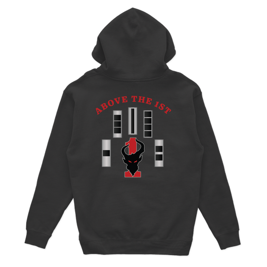 1 CAB "Above the 1st" Hoodies