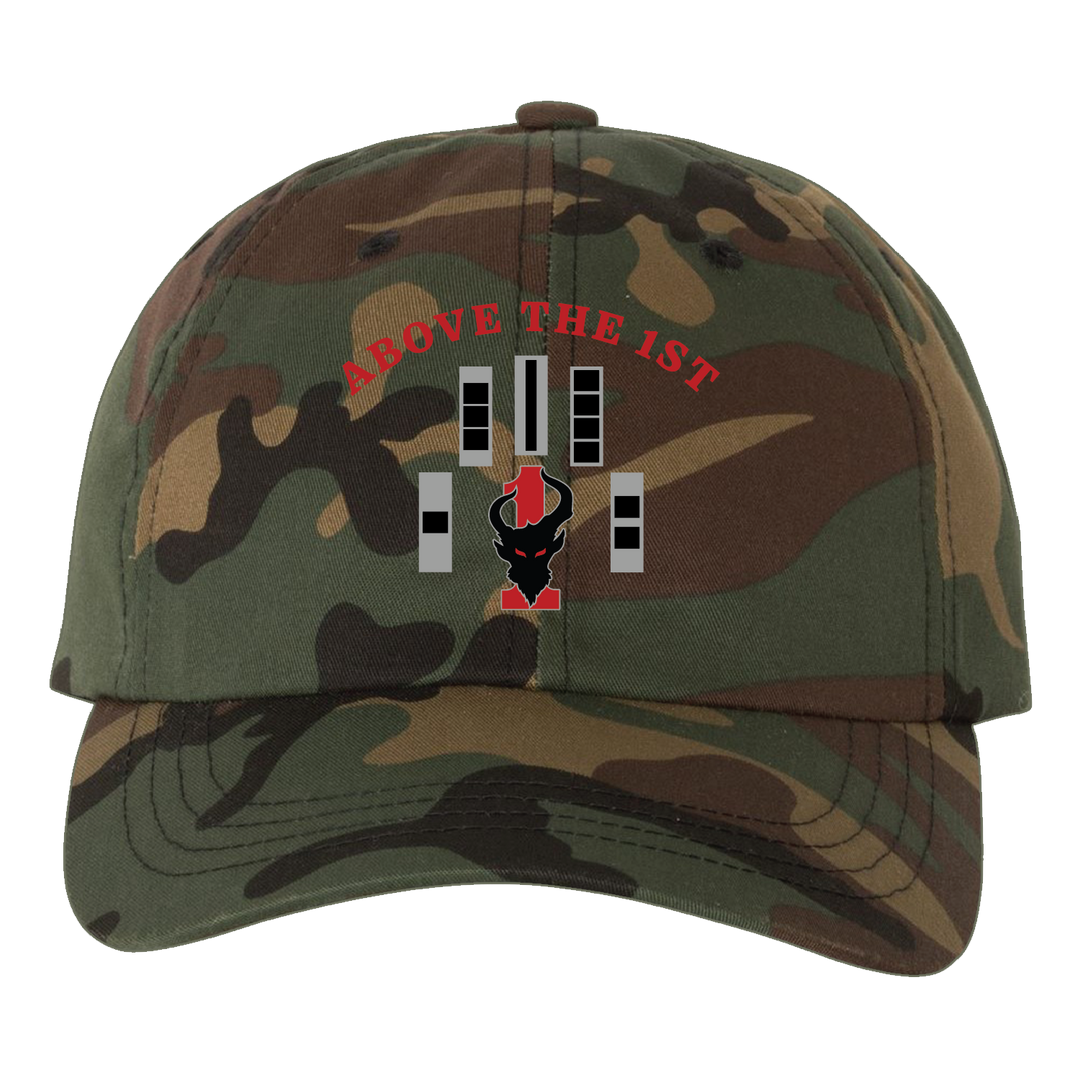 1 CAB "Above the 1st" Embroidered Hats