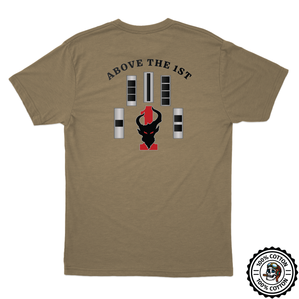 1 CAB "Above the 1st" Tan T-Shirt