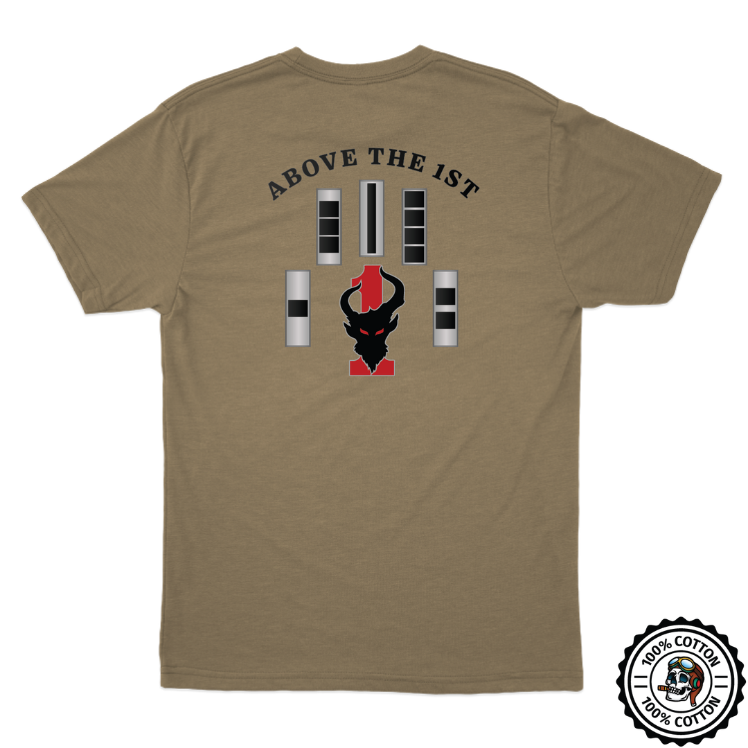 1 CAB "Above the 1st" Tan T-Shirt