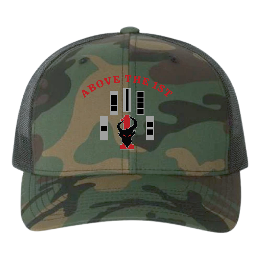 1 CAB "Above the 1st" Embroidered Hats