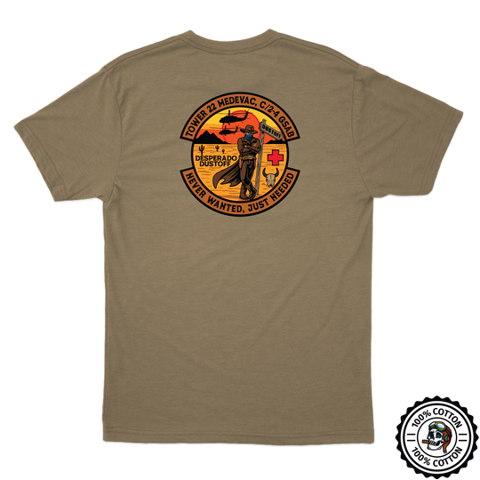 5 FSMT, C Co, 2-4 GSAB OIR/OSS 2025-2026 Tan T-Shirt